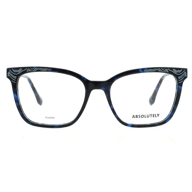 Moldura de acetato com adesivo UP multicolorido